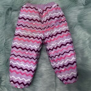 18-24 month North Face reversible snow pants